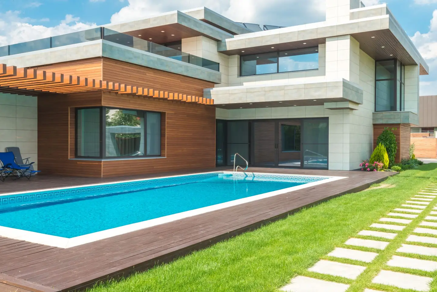Swimming pool built in Lorne, NSW
